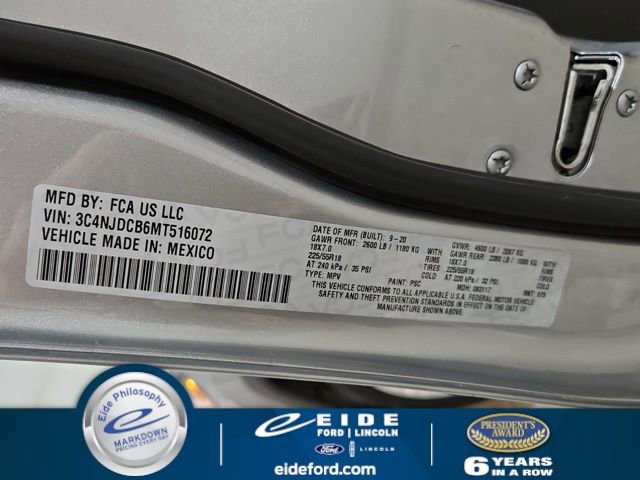 Used 2021 Jeep Compass Limited image 32