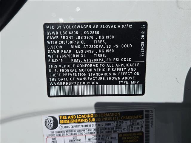 Used 2013 Volkswagen Touareg TDI image 27