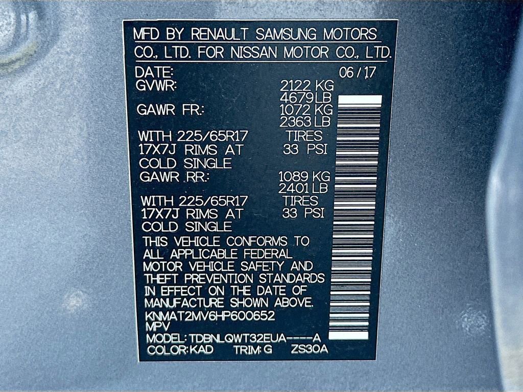 Used 2017 Nissan Rogue SV image 32