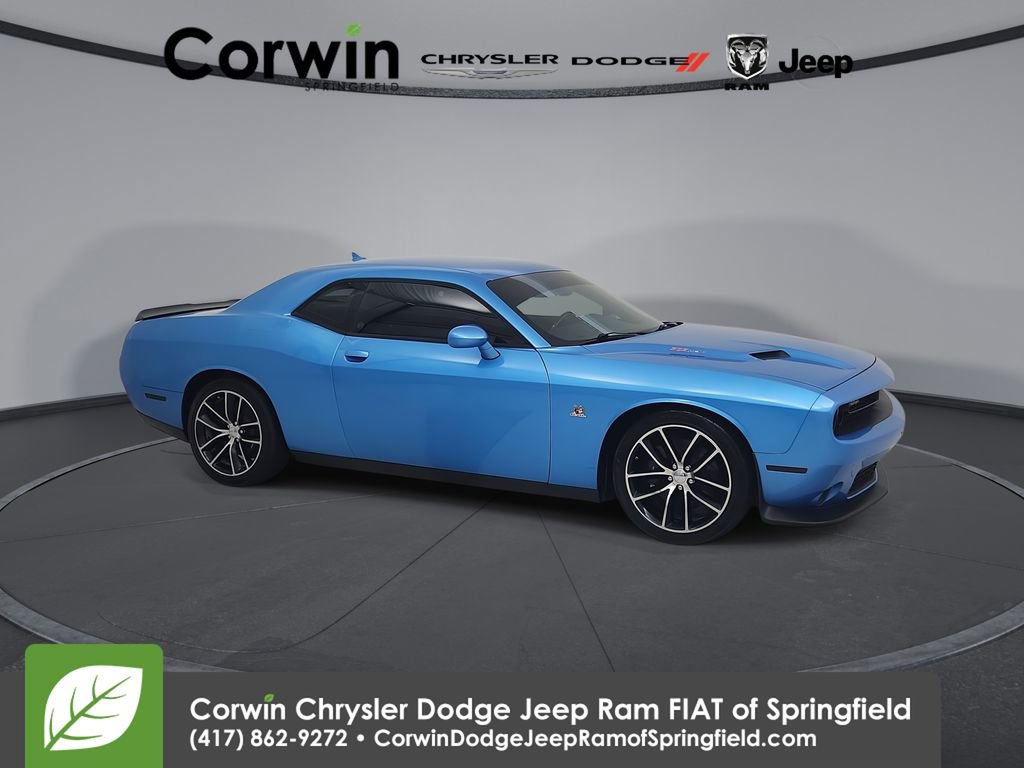 Certified 2016 Dodge Challenger R/T Scat Pack w/ Leather Interior Group RWD image 1