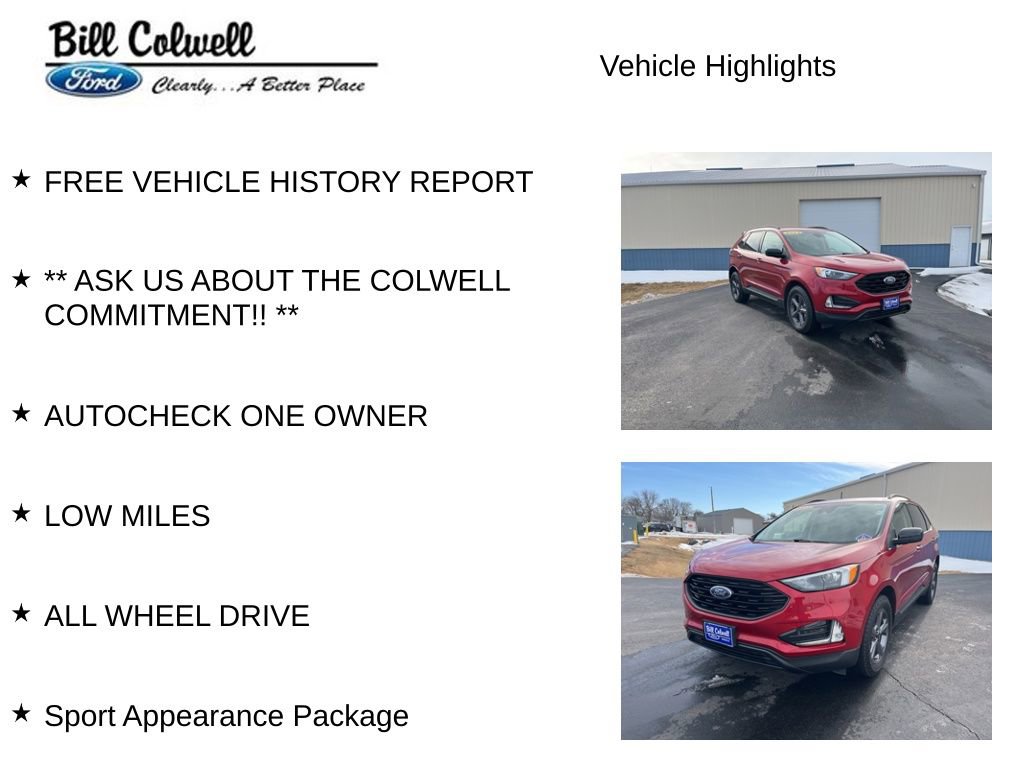 Used 2023 Ford Edge SEL w/ Sport Appearance Package image 11