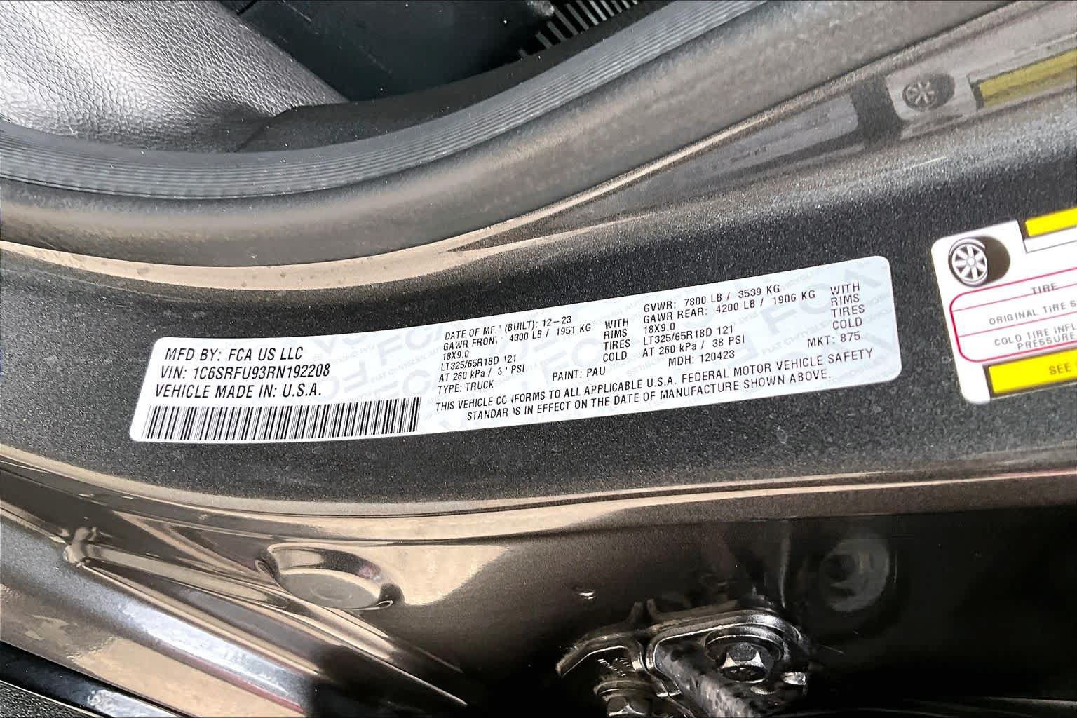 Used 2024 RAM 1500 TRX AWD/4WD image 35