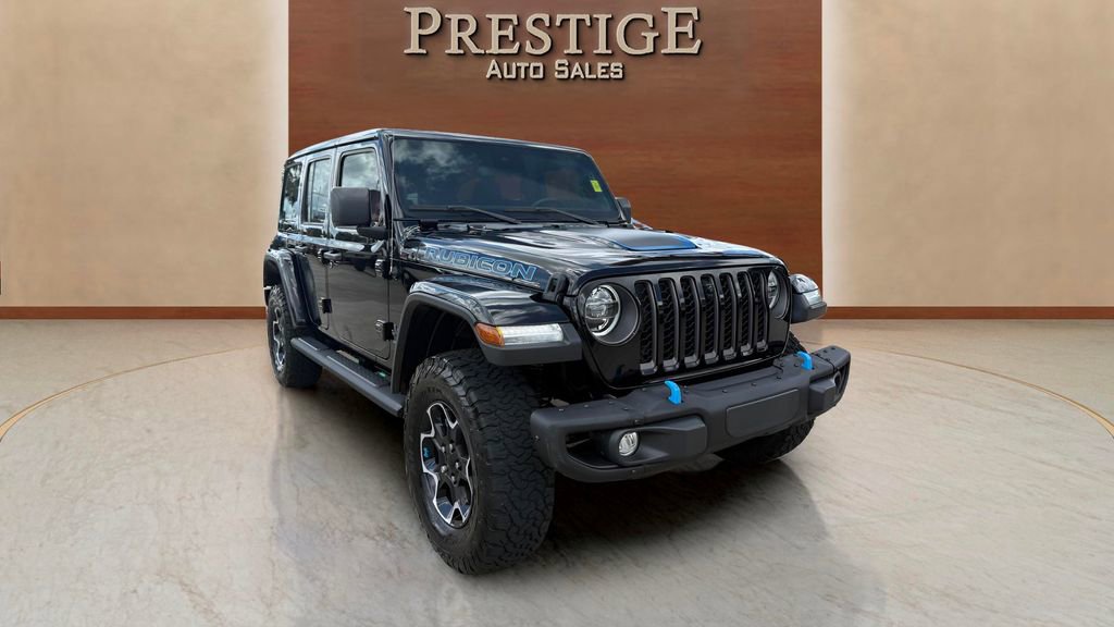 Used 2022 Jeep Wrangler Unlimited Rubicon 4xe w/ Steel Bumper Group image 35