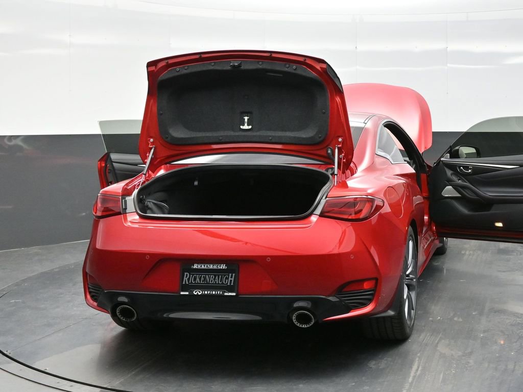 Used 2022 INFINITI Q60 Red Sport 400 w/ Cargo Package RWD image 36
