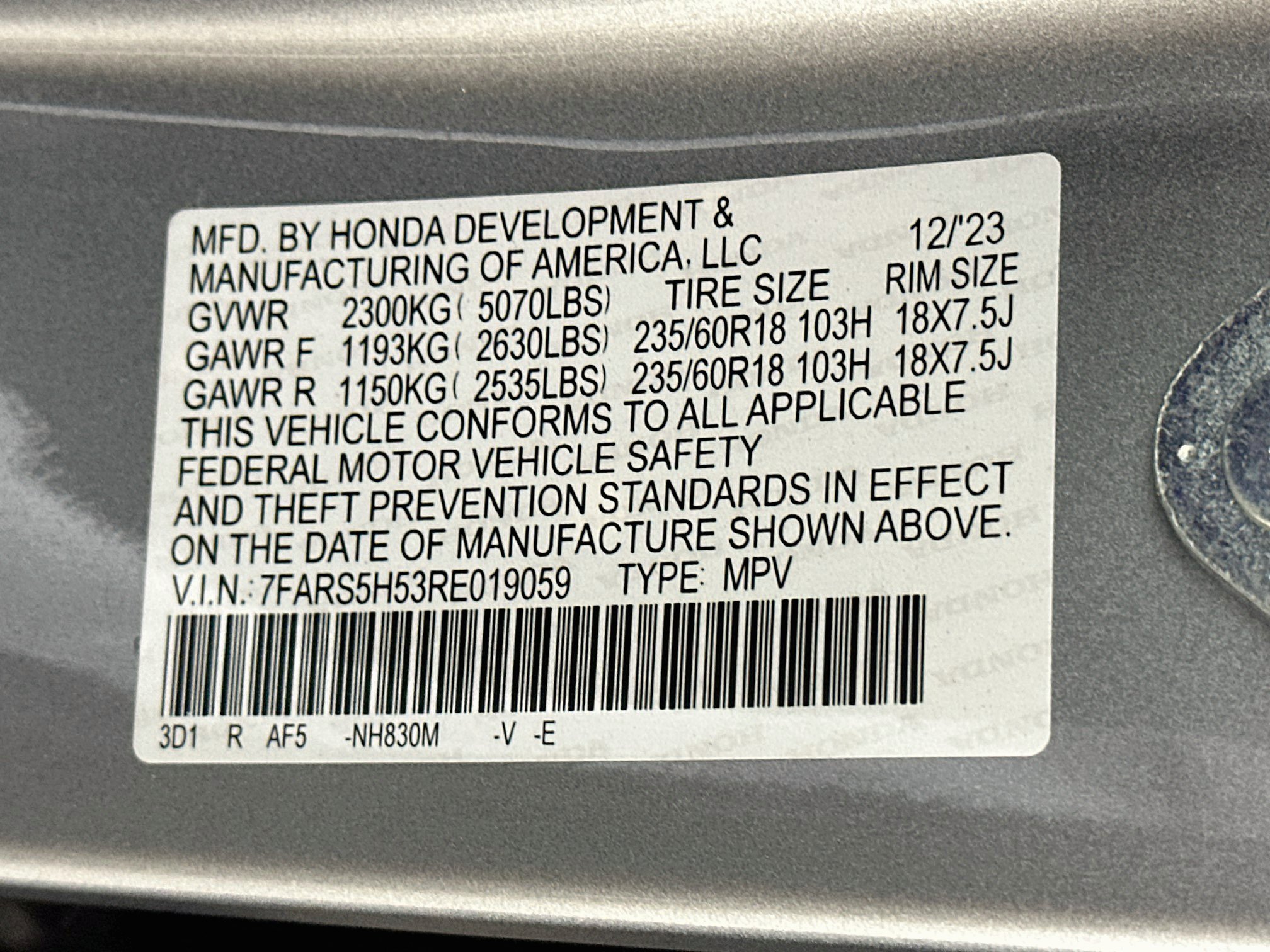 Used 2024 Honda CR-V Sport image 12