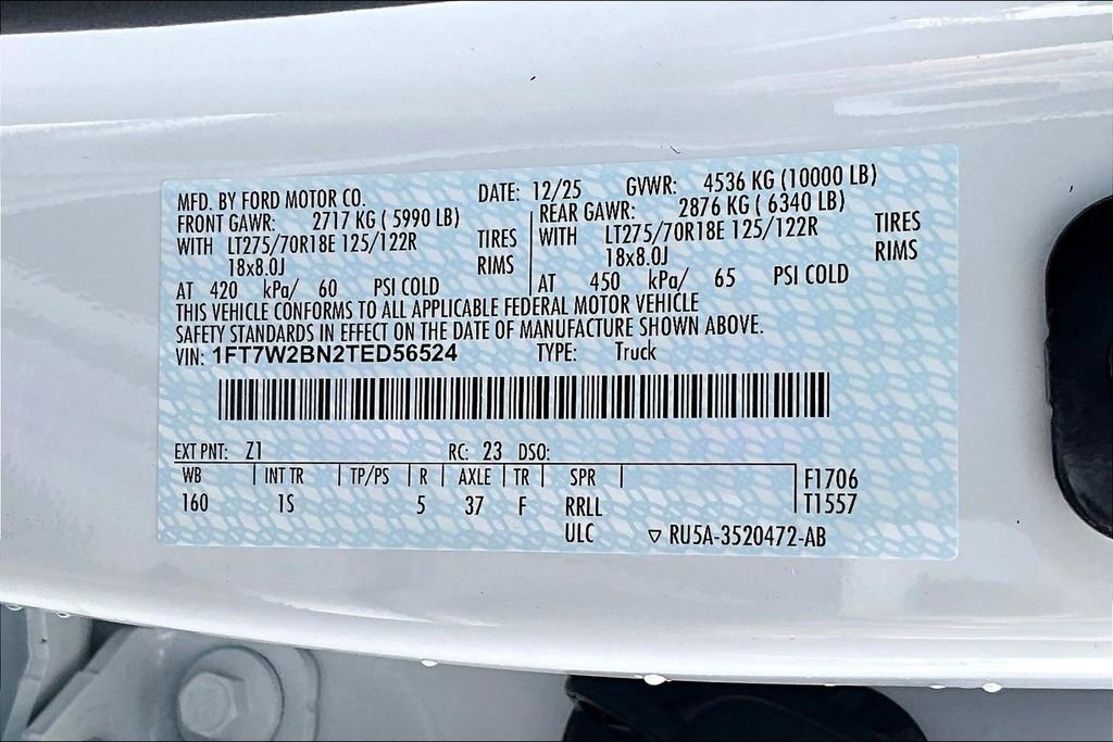 New 2026 Ford F250 XL w/ STX Appearance Package image 8