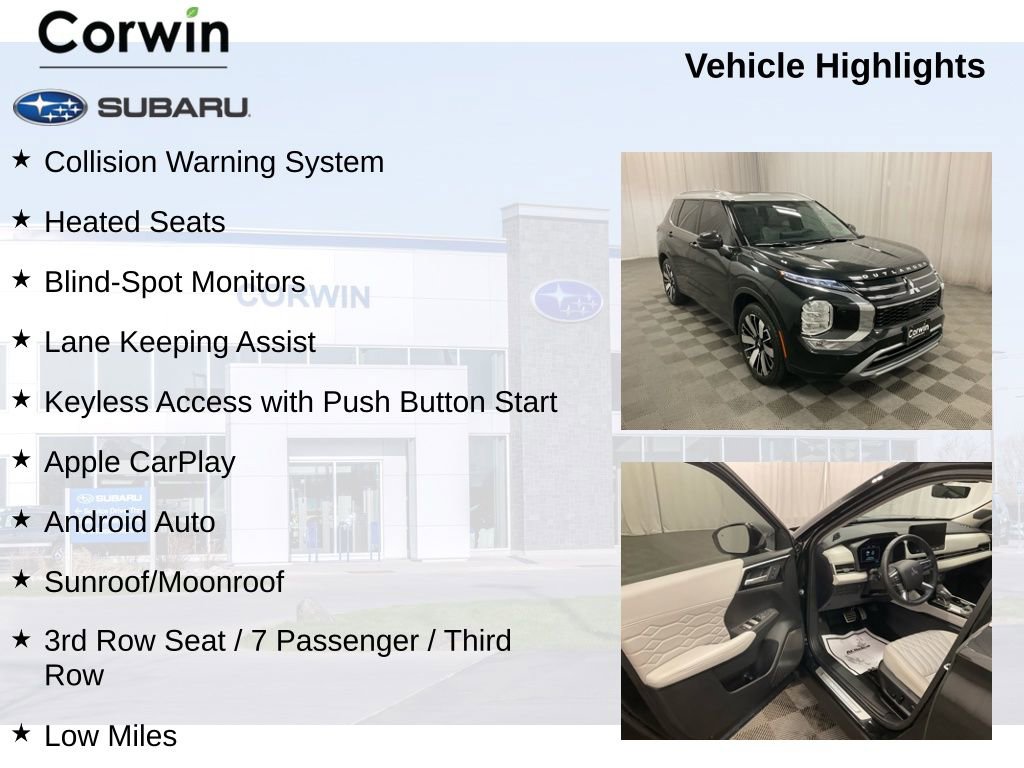 Used 2025 Mitsubishi Outlander AWD image 11