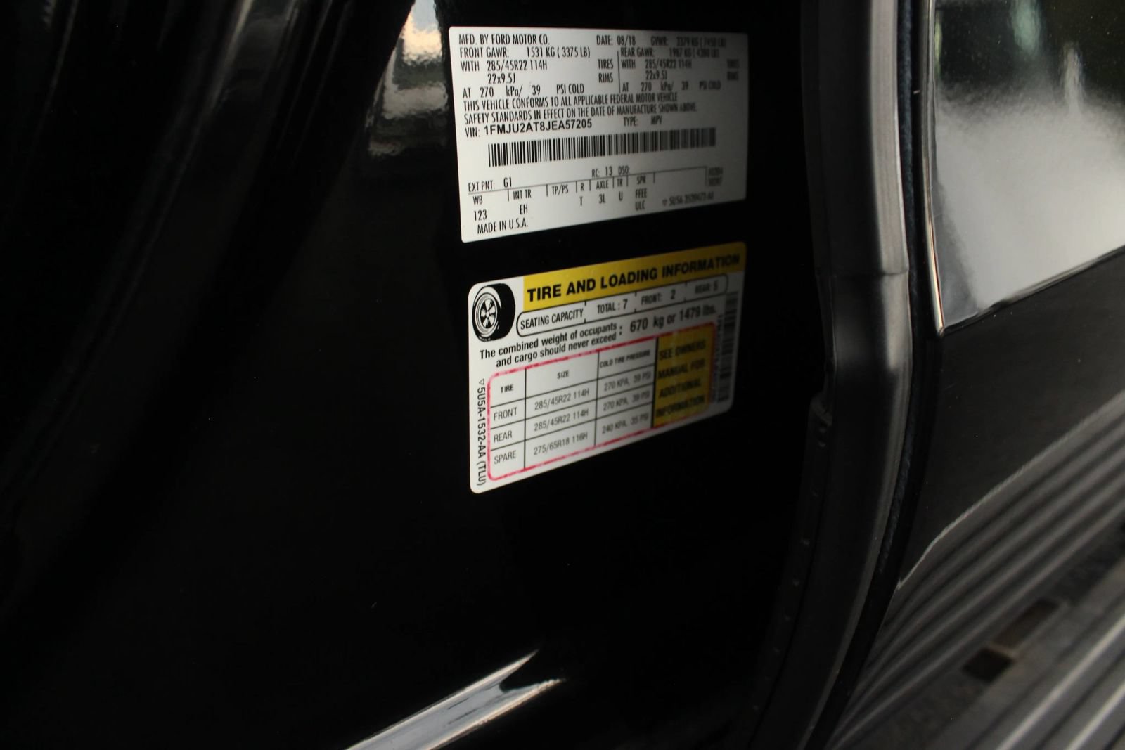 Used 2018 Ford Expedition Limited w/ Equipment Group 302A AWD/4WD image 31