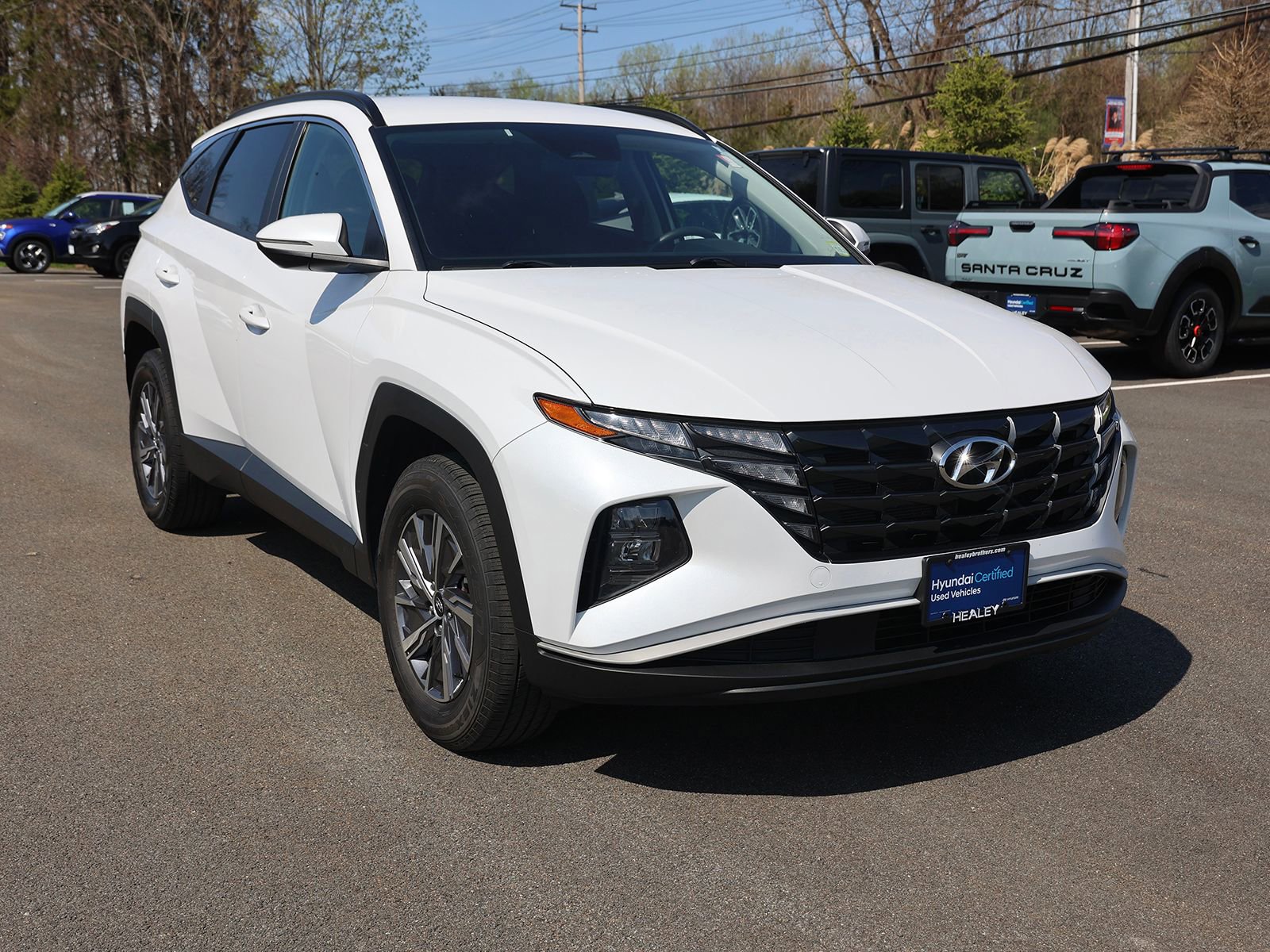 Certified 2022 Hyundai Tucson Blue w/ Cargo Package