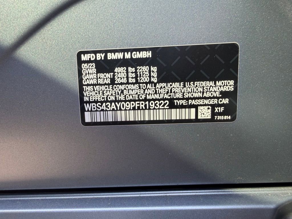 Used 2023 BMW M3 Competition AWD/4WD image 38