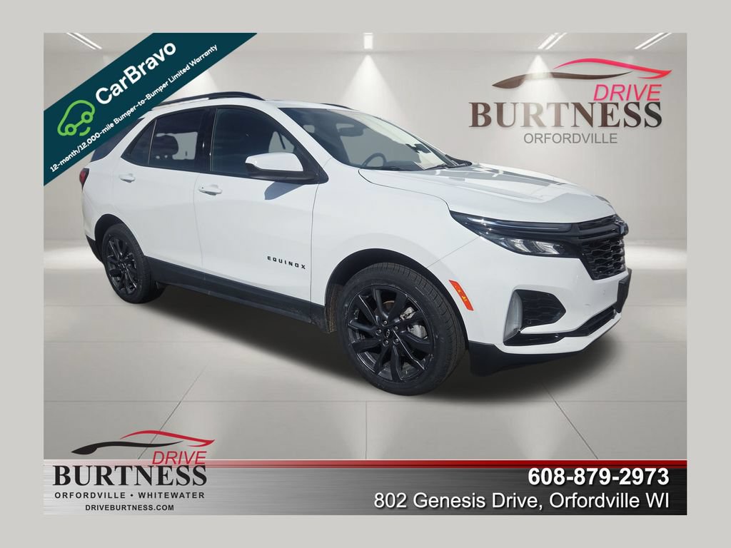 Certified 2024 Chevrolet Equinox RS w/ LPO, Floor Liner Package AWD/4WD 360° Tour