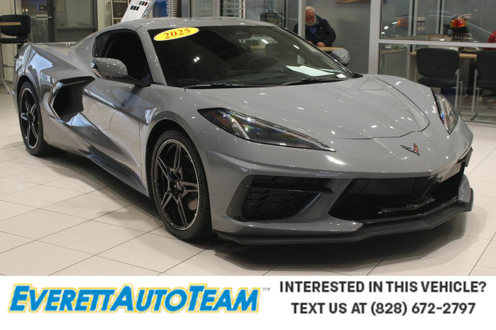 Used 2025 Chevrolet Corvette Stingray Coupe w/ Battery Protection Package