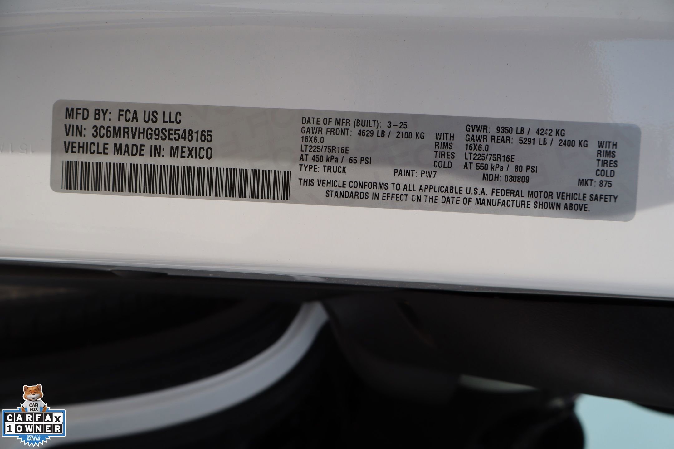 Used 2025 RAM ProMaster 3500 w/ Convenience Group FWD image 30