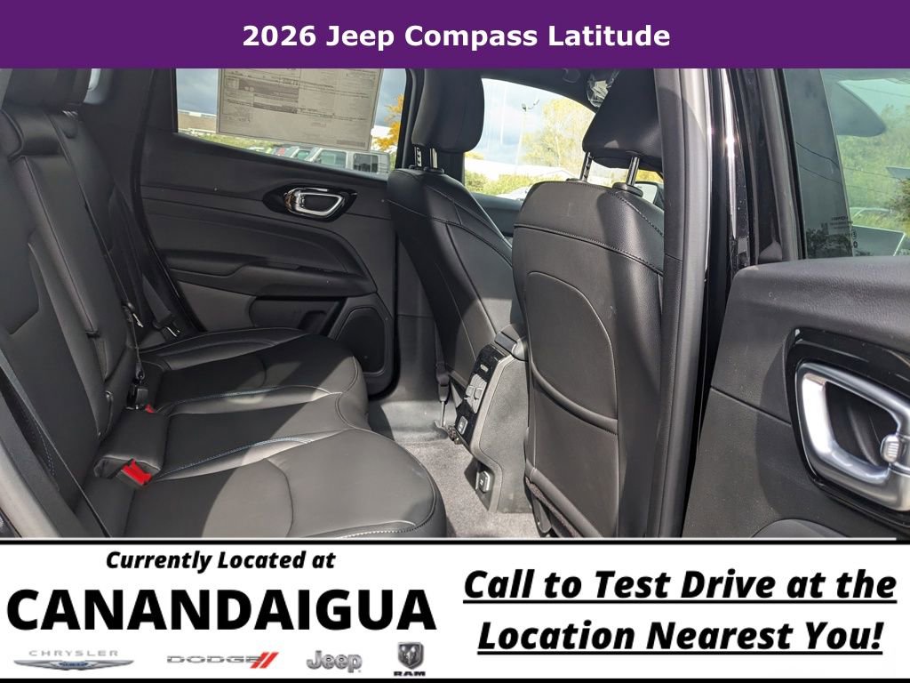 New 2026 Jeep Compass Latitude w/ Quick Order Package 29K image 22