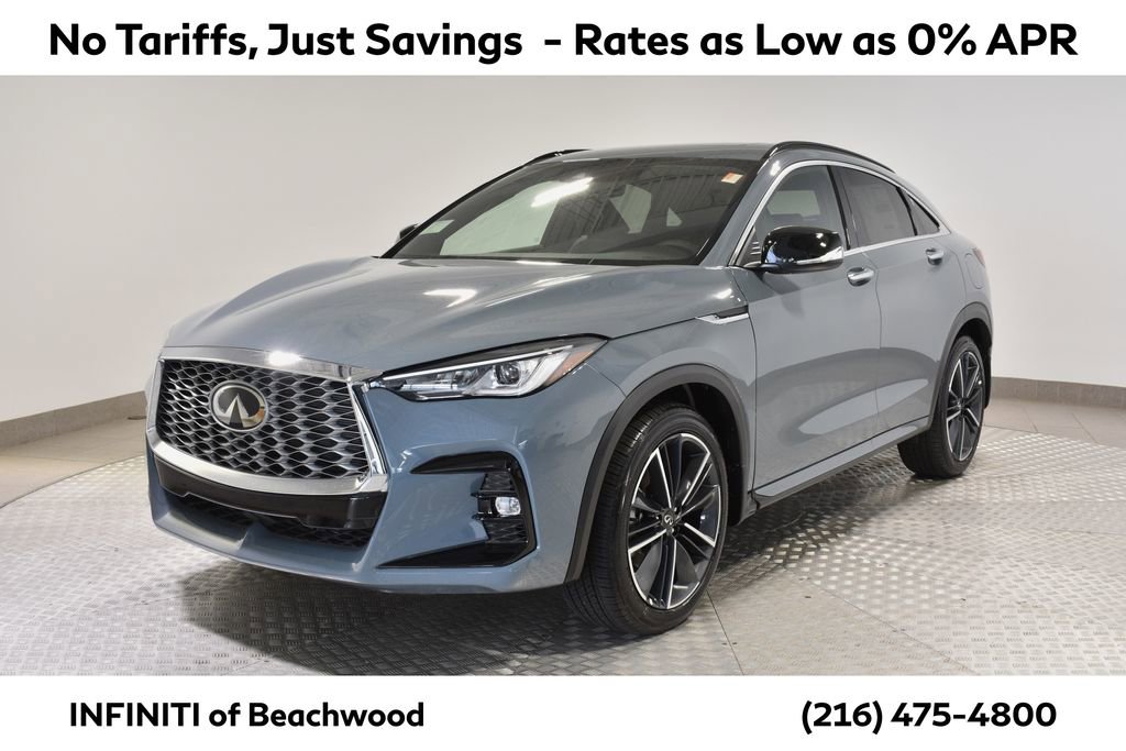 New 2025 INFINITI QX55 Luxe w/ Cargo Package