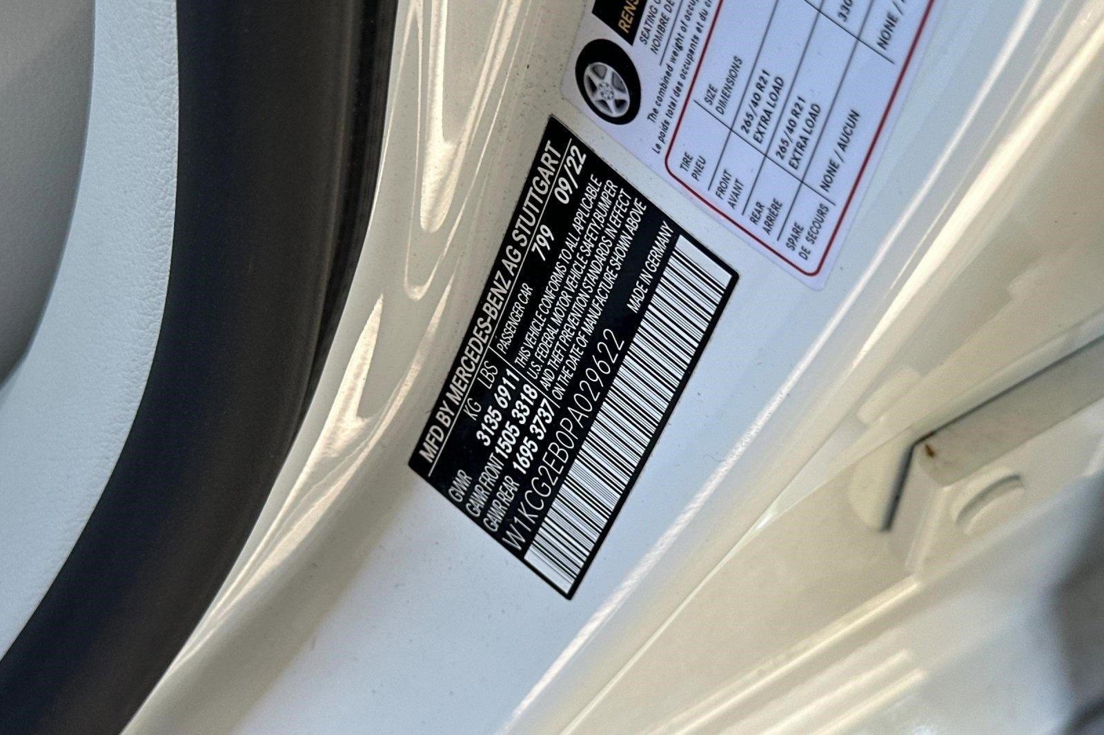Certified 2023 Mercedes-Benz EQS 450+ 4MATIC Sedan image 37