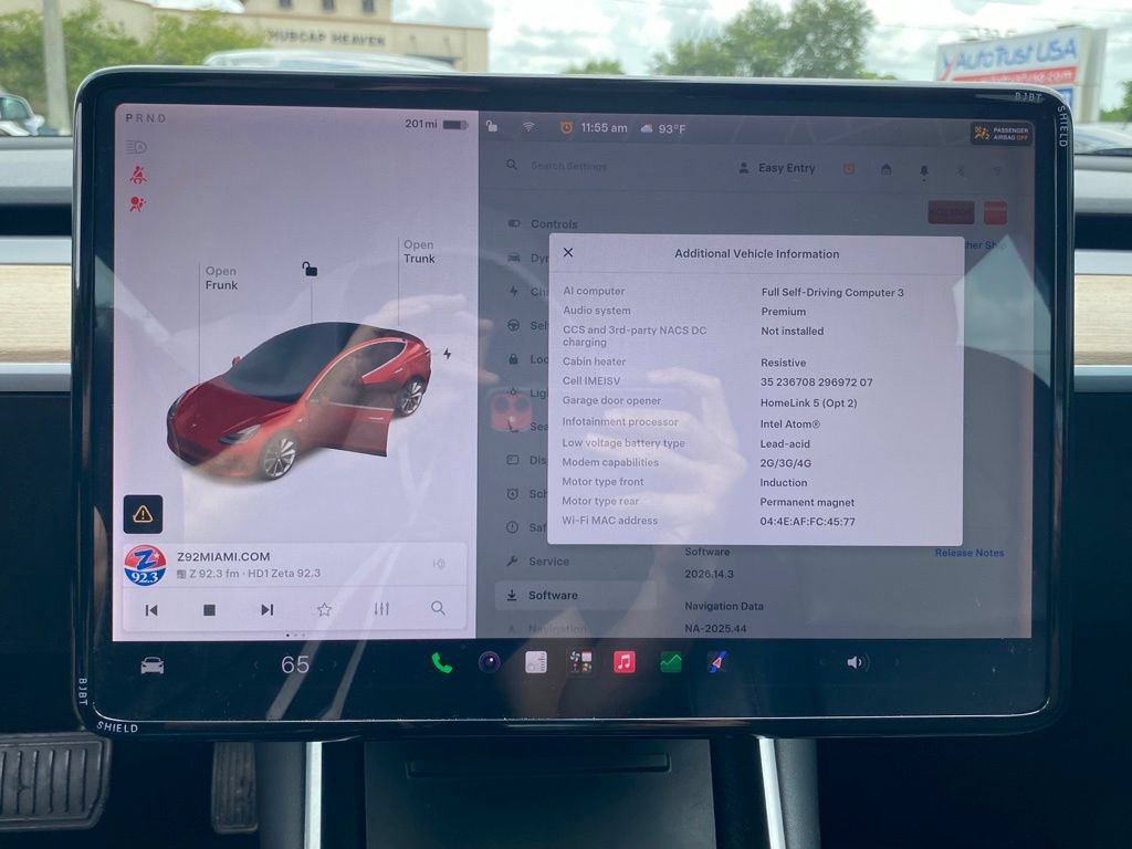 Used 2019 Tesla Model 3 Performance AWD/4WD image 5