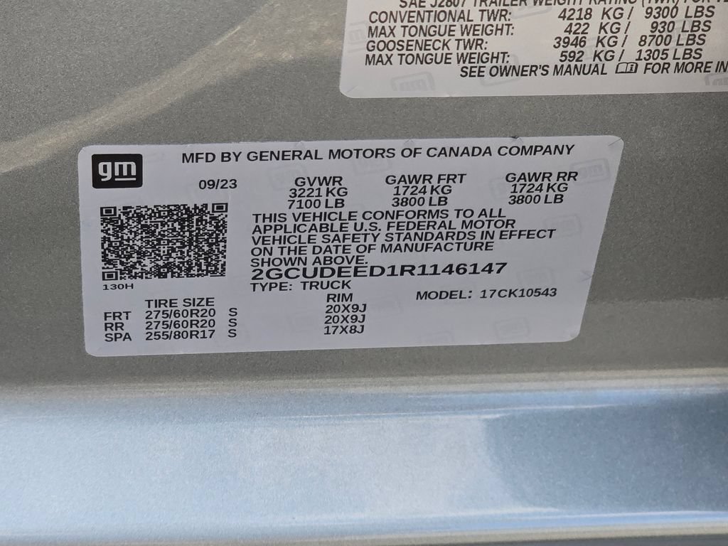 Certified 2024 Chevrolet Silverado 1500 RST AWD/4WD image 54