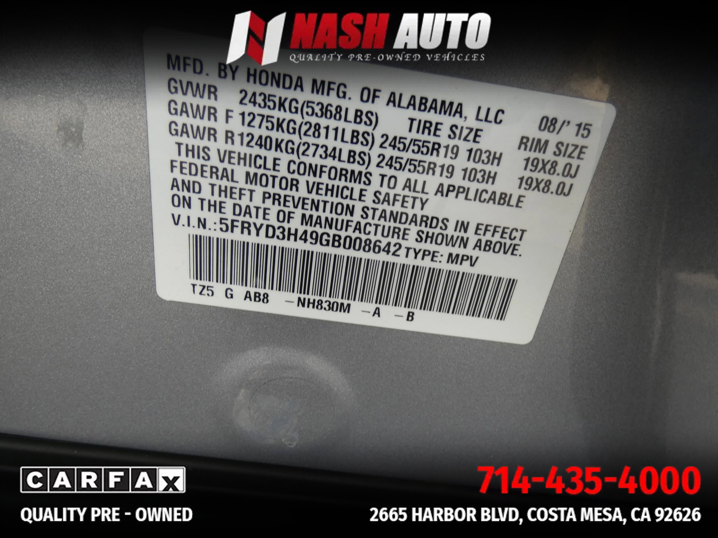 Used 2016 Acura MDX FWD w/ Technology Package image 77