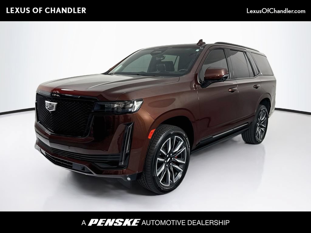 Used 2022 Cadillac Escalade Sport Platinum w/ LPO, ONYX Package AWD/4WD video 1