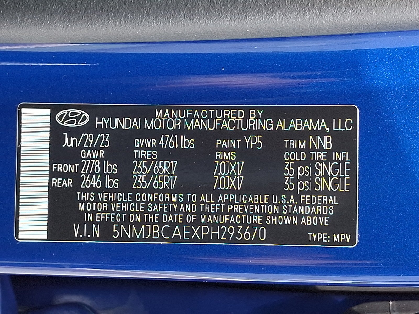 Certified 2023 Hyundai Tucson SEL AWD/4WD image 28