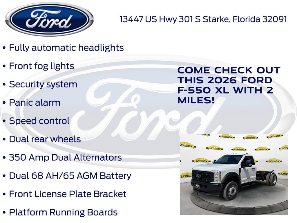 New 2026 Ford F550 4x4 Regular Cab Super Duty image 30