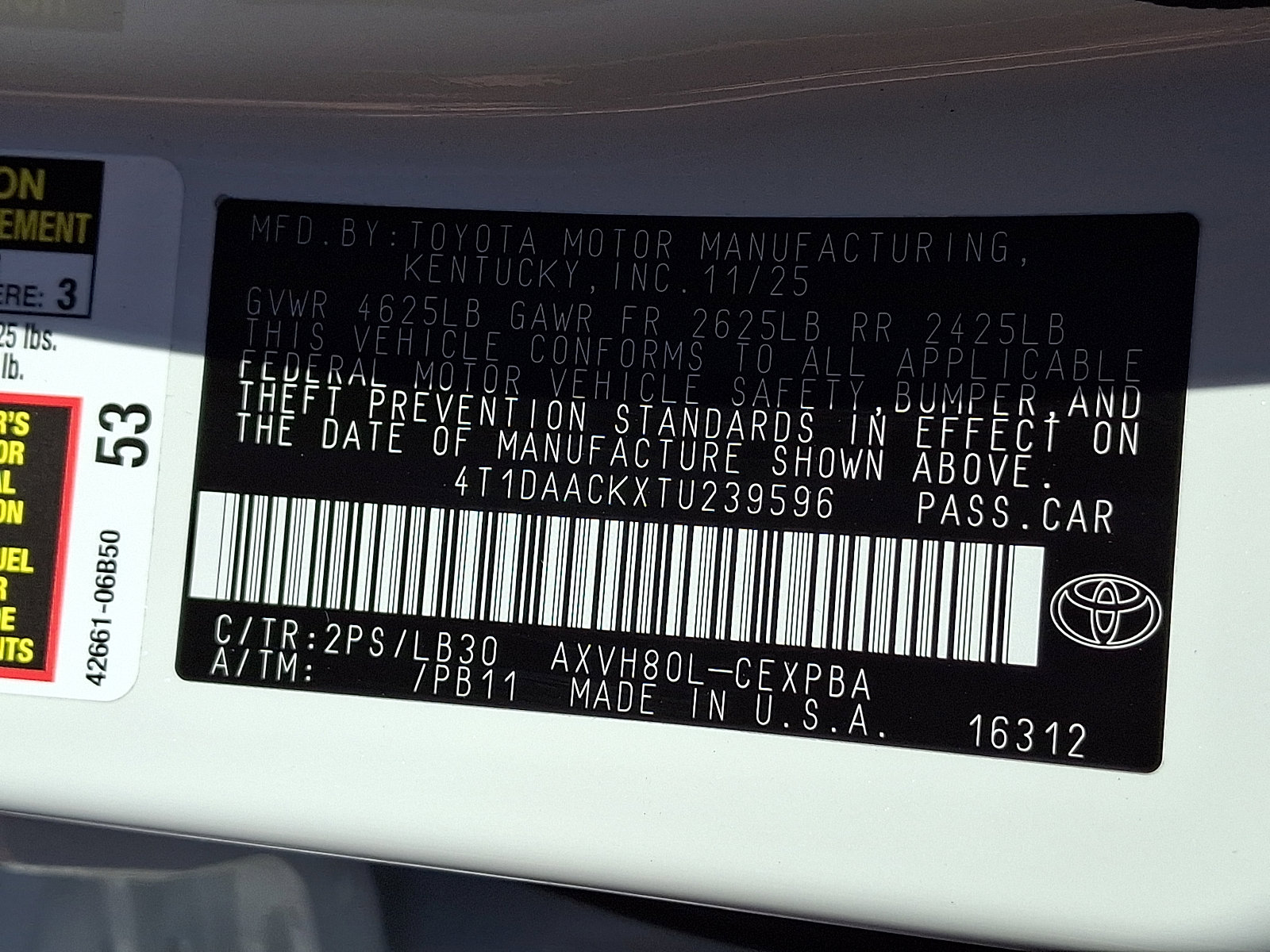 Used 2026 Toyota Camry XSE image 27