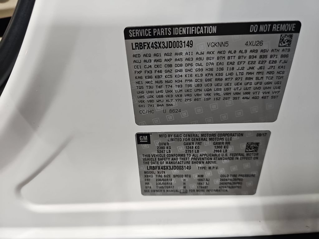 Used 2018 Buick Envision Premium w/ Driver Confidence Package AWD/4WD image 42