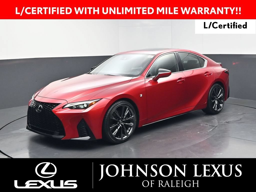 Certified 2023 Lexus IS 350 F Sport w/ Navigation Package RWD image 1