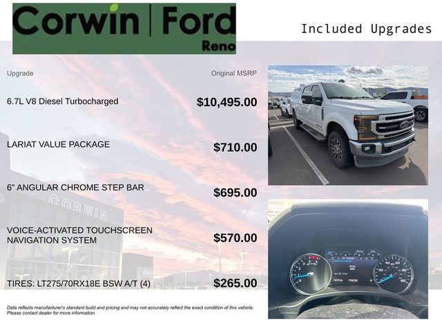 Used 2020 Ford F250 Lariat w/ Lariat Value Package image 3