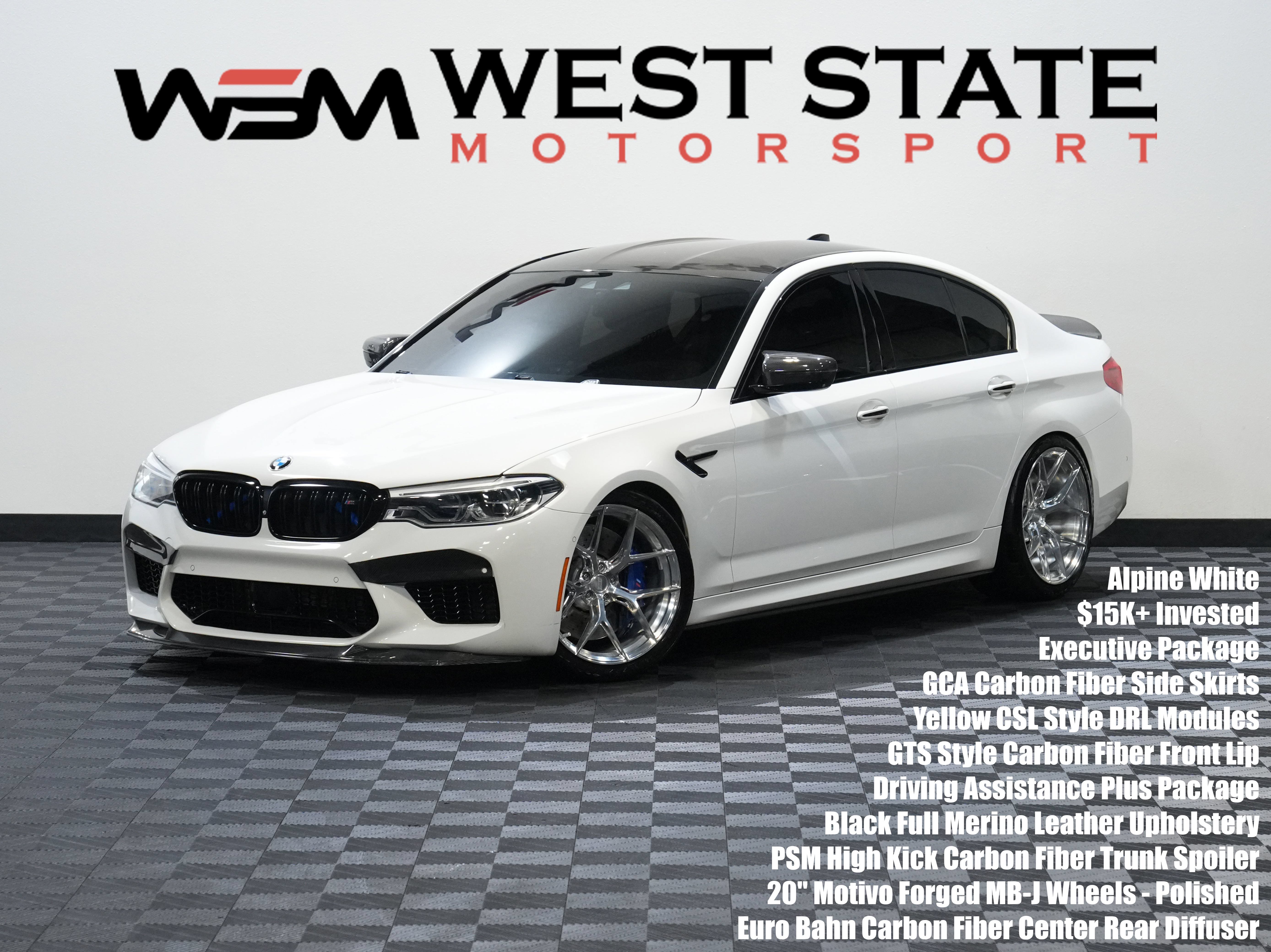 Used 2018 BMW M5 w/ Executive Package