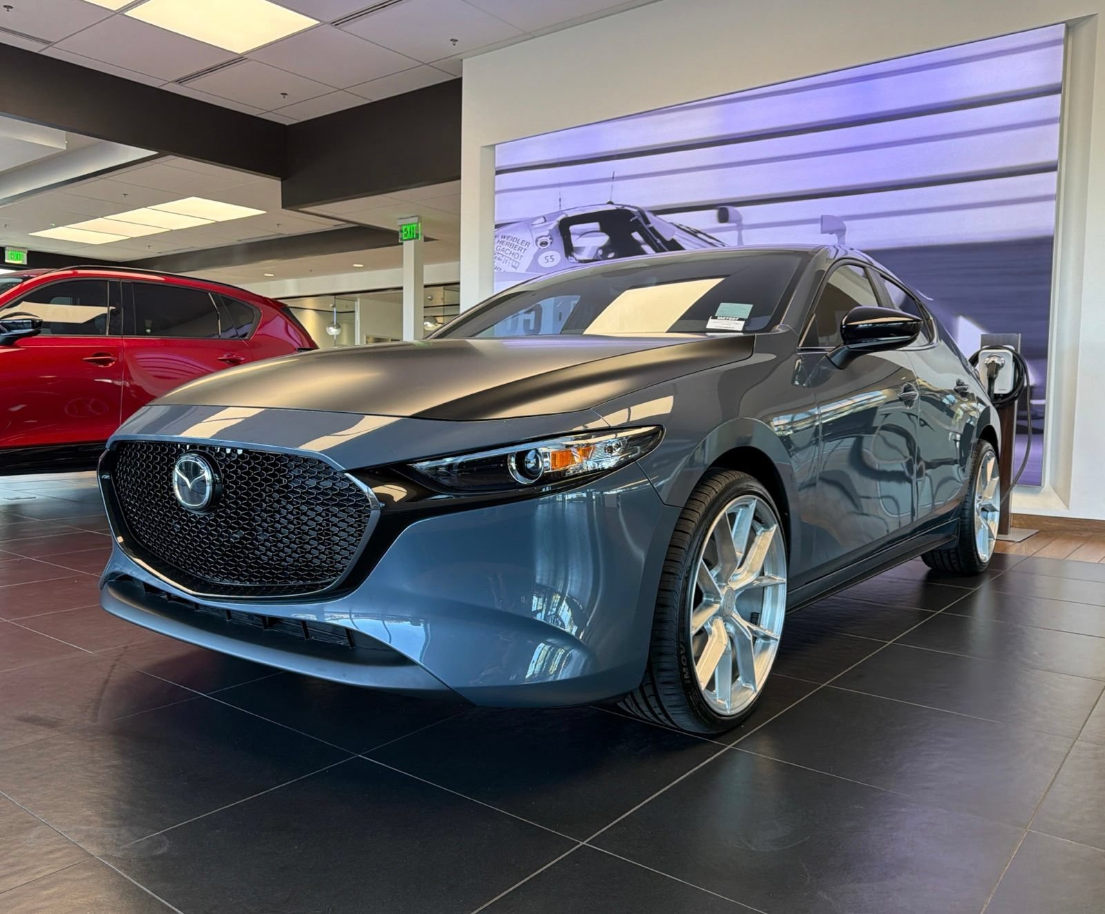 New 2026 MAZDA MAZDA3 Carbon AWD/4WD image 1