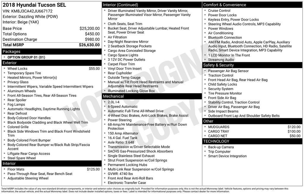 Used 2018 Hyundai Tucson SEL image 28