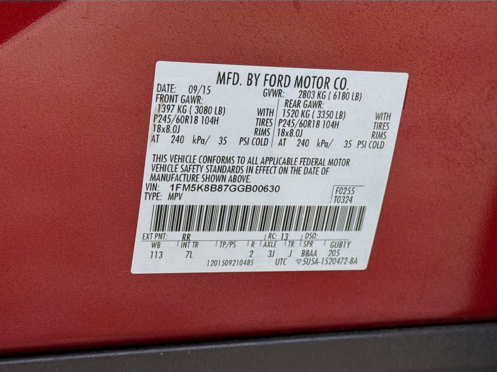 Used 2016 Ford Explorer 4WD image 38