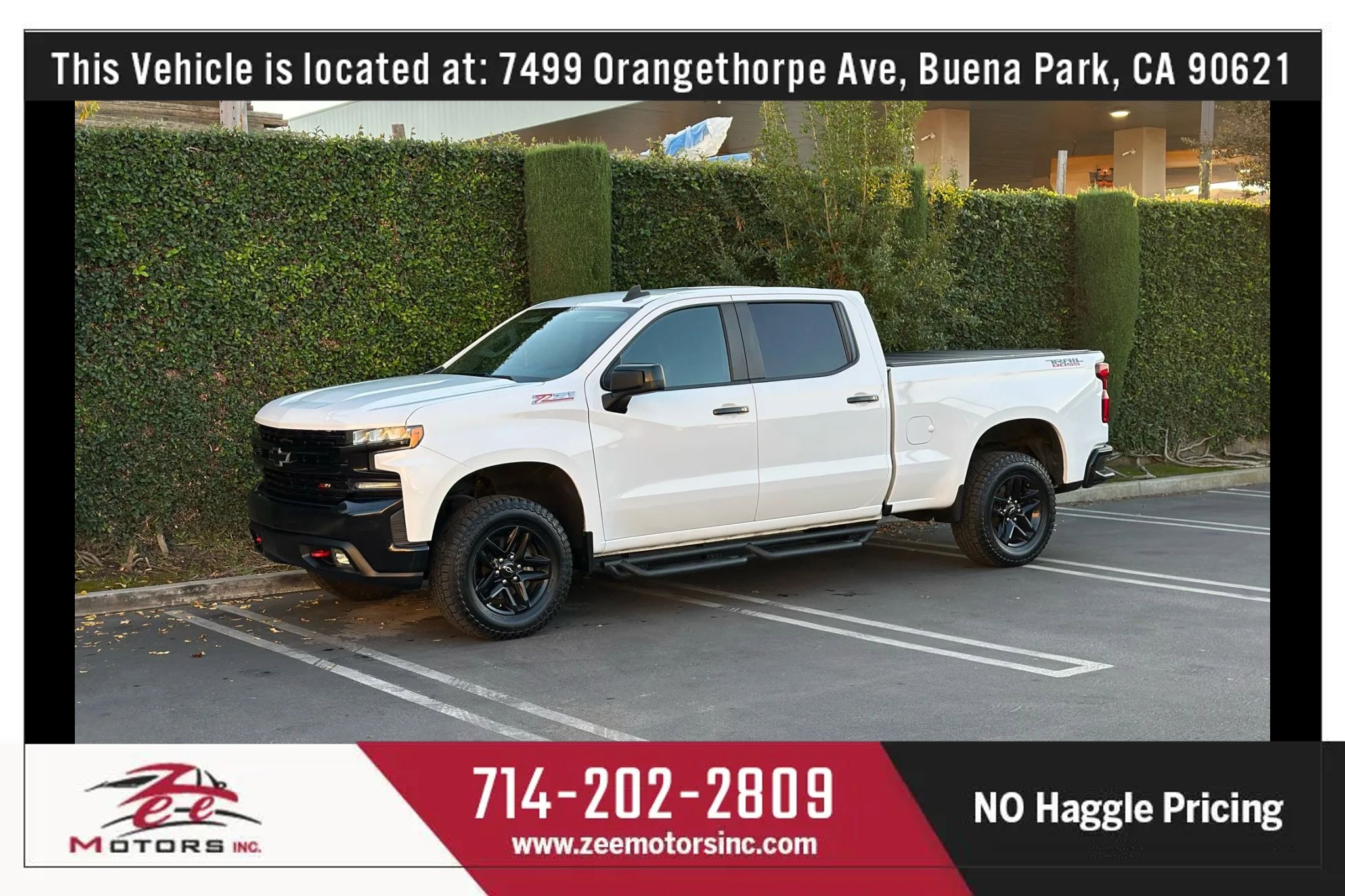 Used 2019 Chevrolet Silverado 1500 LT Trail Boss w/ Convenience Package AWD/4WD image 12
