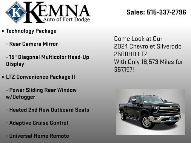 Used 2024 Chevrolet Silverado 2500 LTZ w/ LTZ Premium Package image 7