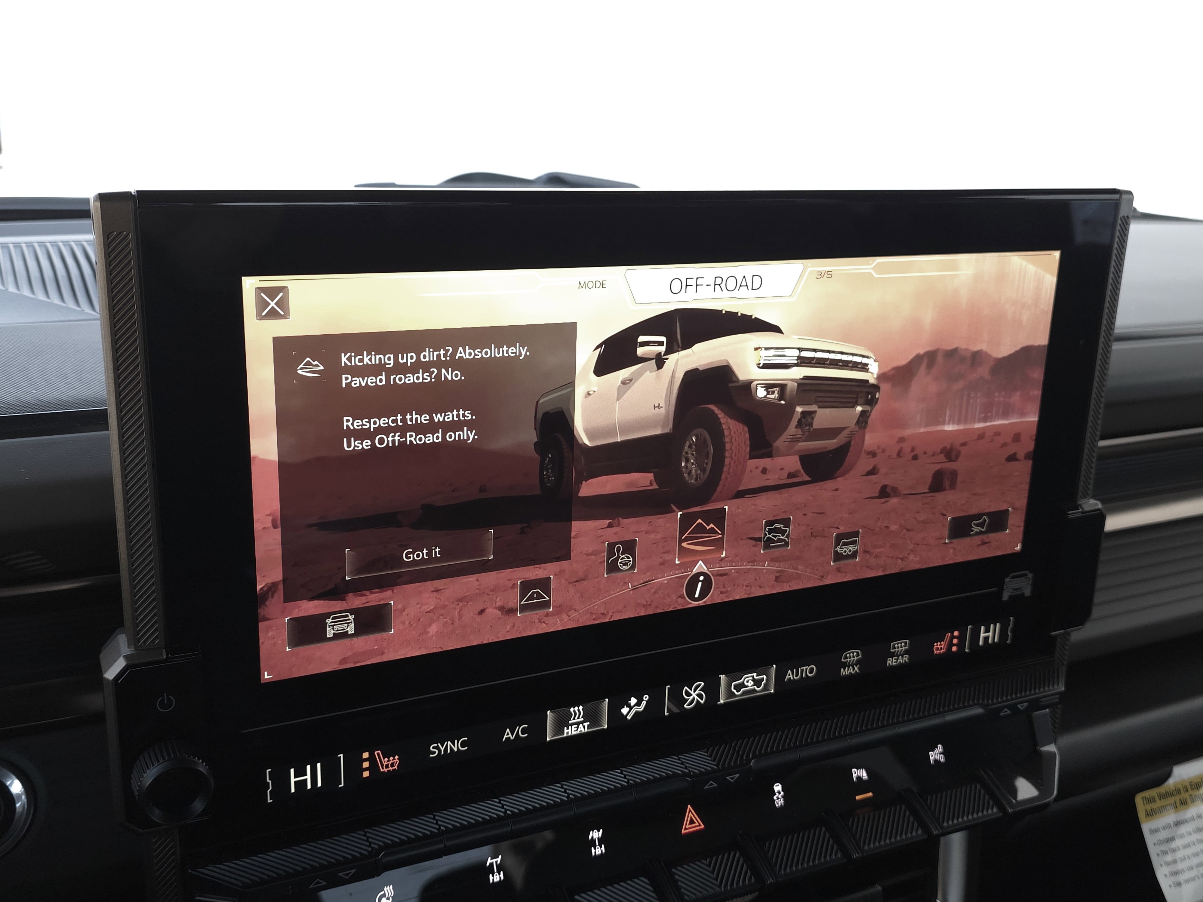 Used 2025 GMC Hummer EV 3X w/ Battery Pack, 24 Module Pack image 25