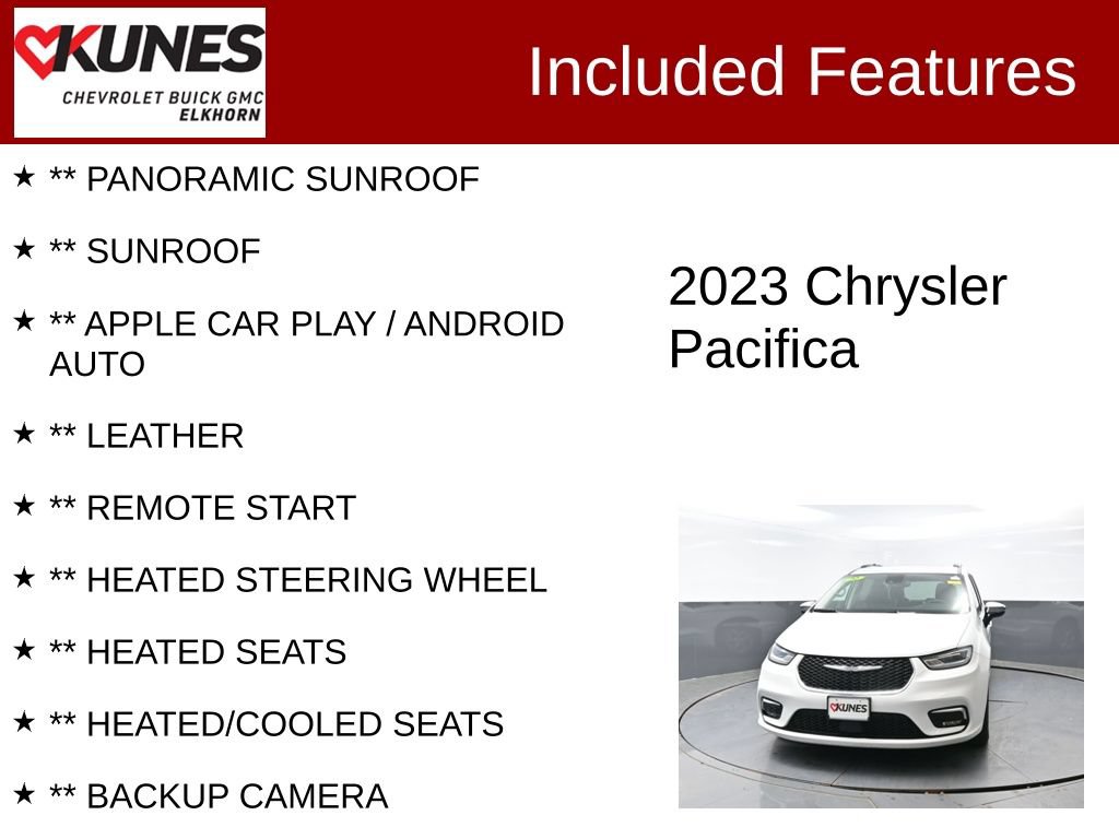 Used 2023 Chrysler Pacifica Limited FWD image 2
