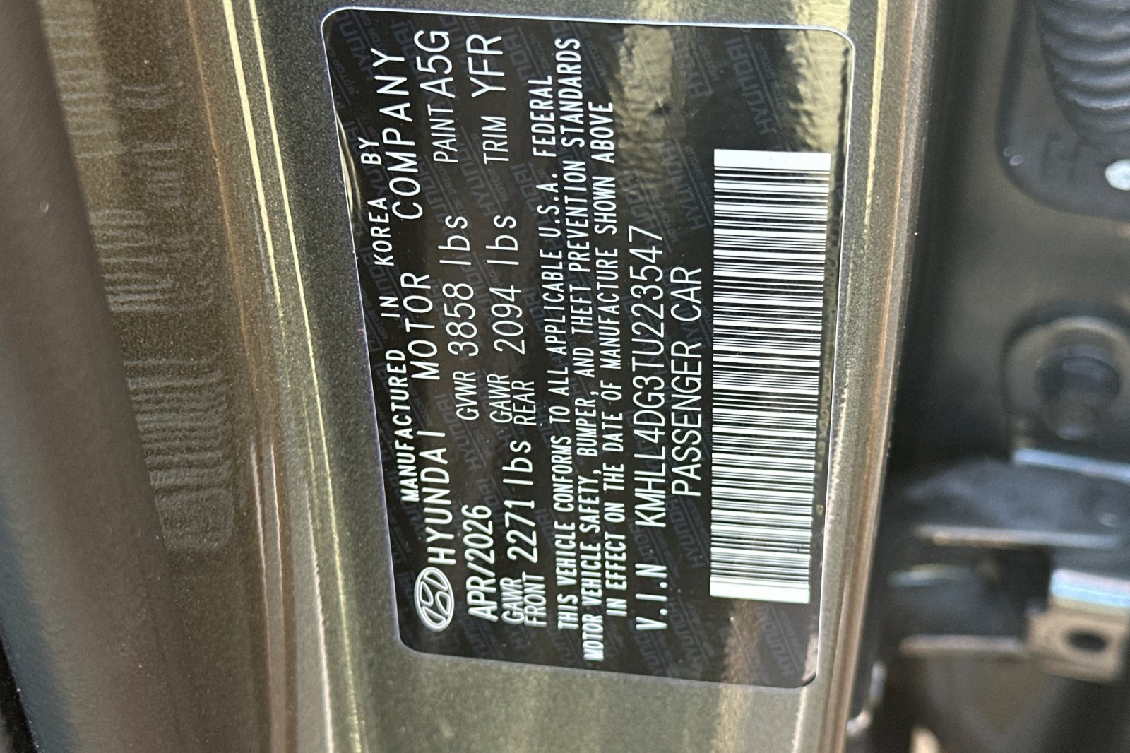 Certified 2026 Hyundai Elantra SE FWD image 29