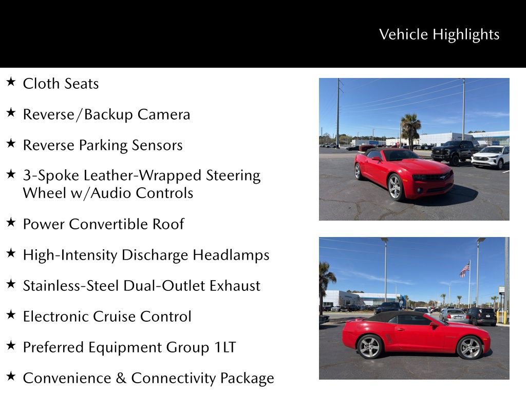 Used 2012 Chevrolet Camaro LT w/ RS Package image 10