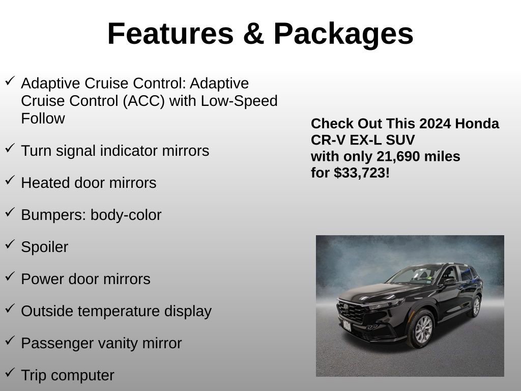 Certified 2024 Honda CR-V EX-L image 24