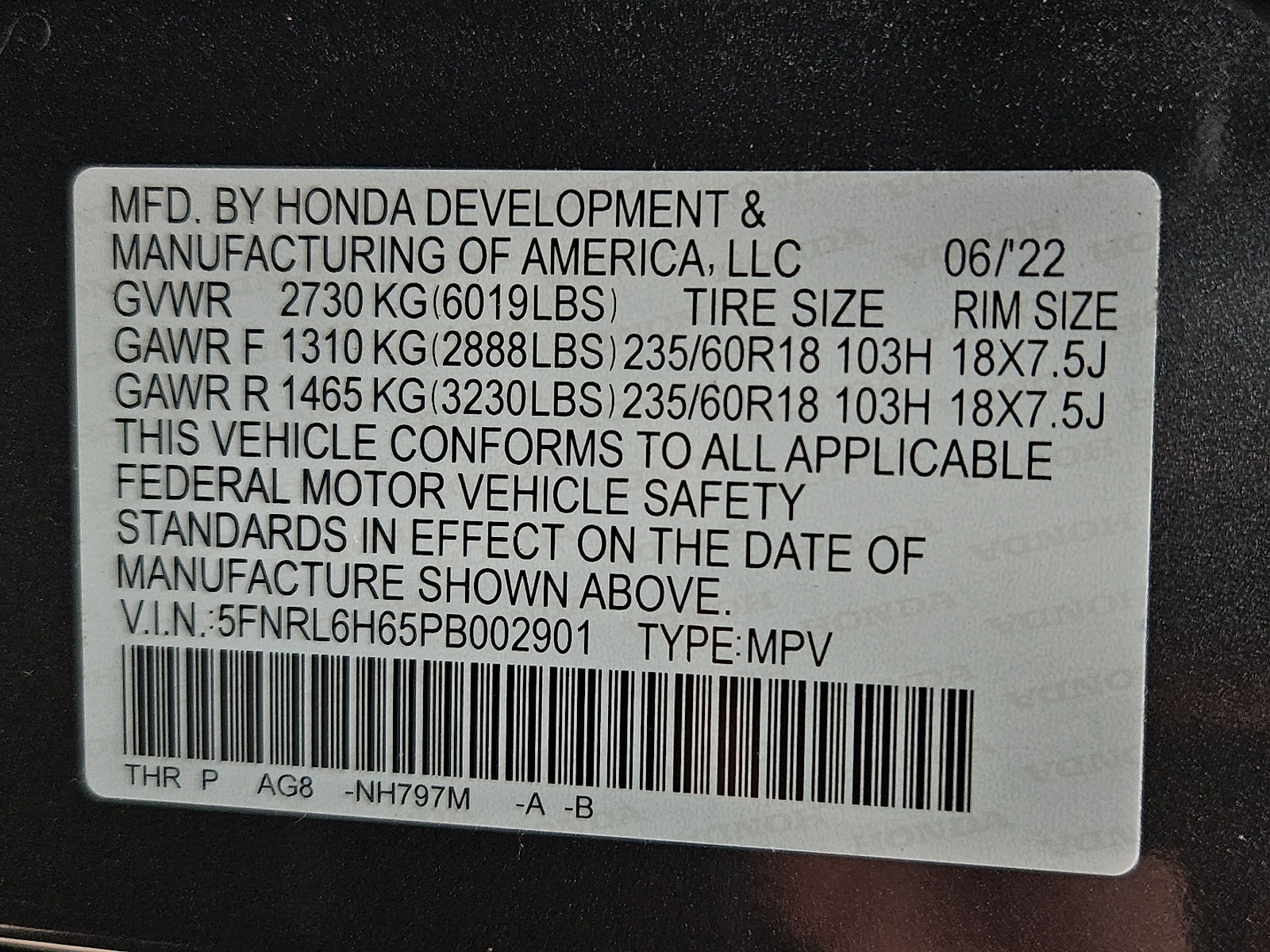 Used 2023 Honda Odyssey EX-L image 29