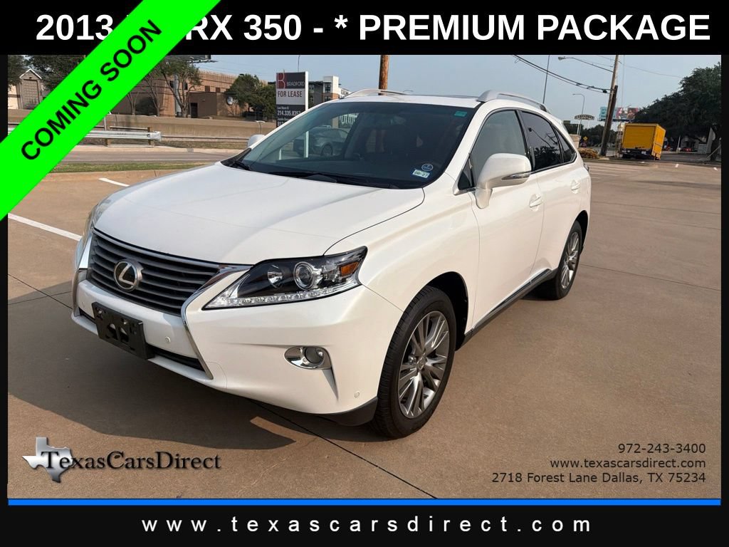 Used 2013 Lexus RX 350 FWD w/ Premium Pkg video 1