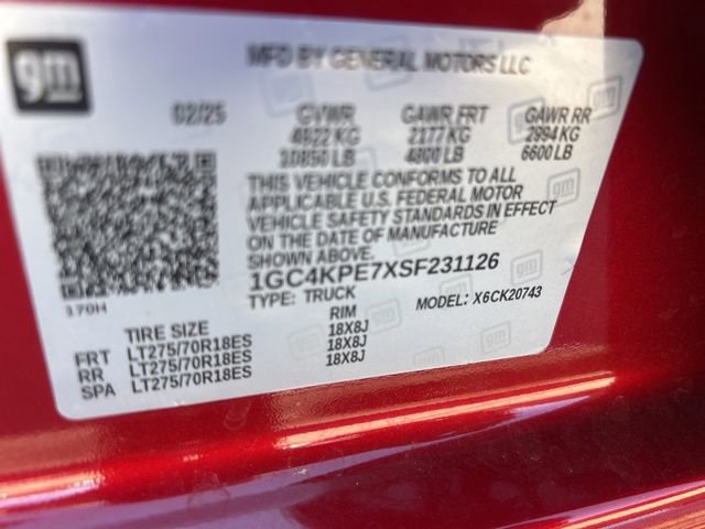 Used 2025 Chevrolet Silverado 2500 LTZ w/ LTZ Convenience Package image 35