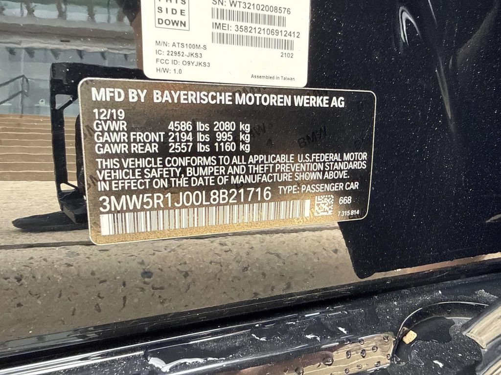 Used 2020 BMW 330i Sedan w/ Convenience Package RWD image 19