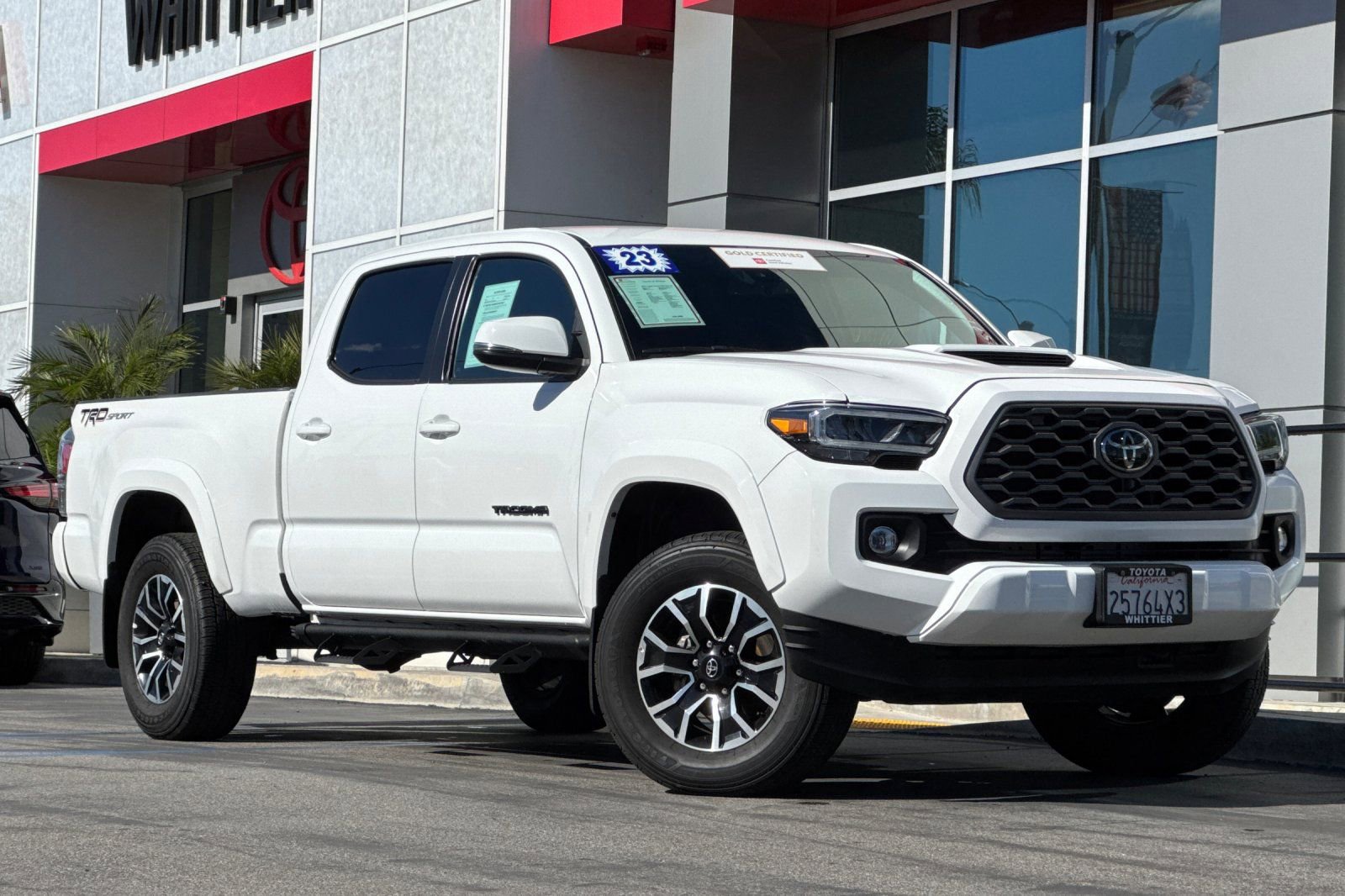 Certified 2023 Toyota Tacoma TRD Sport w/ Black Out Package (TMS) image 2