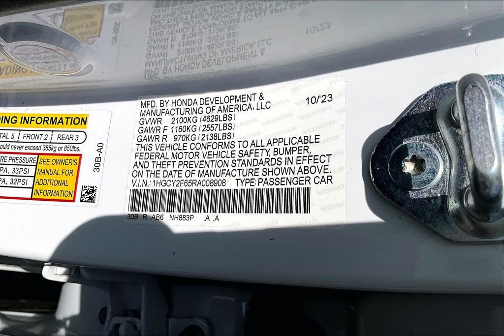Used 2024 Honda Accord EX-L image 16