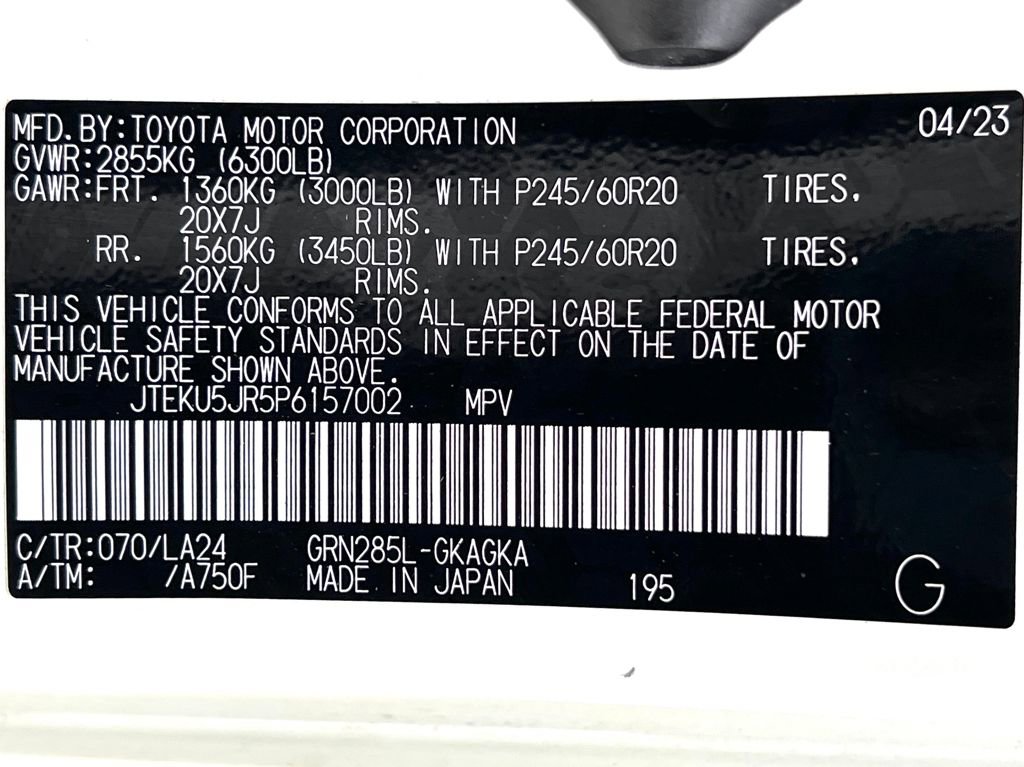 Used 2023 Toyota 4Runner Limited image 24