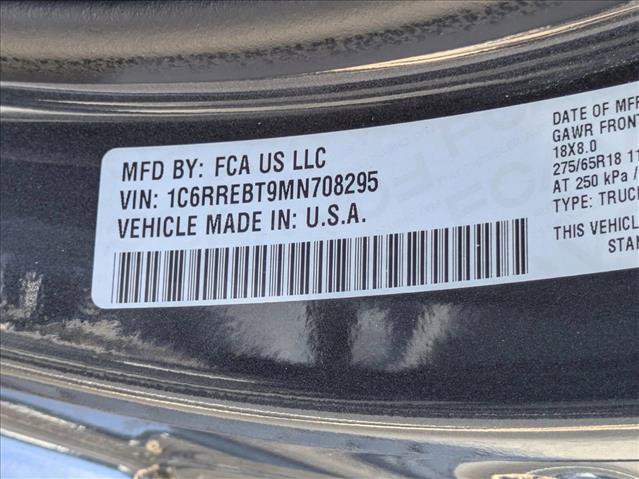 Used 2021 RAM 1500 Big Horn RWD image 23