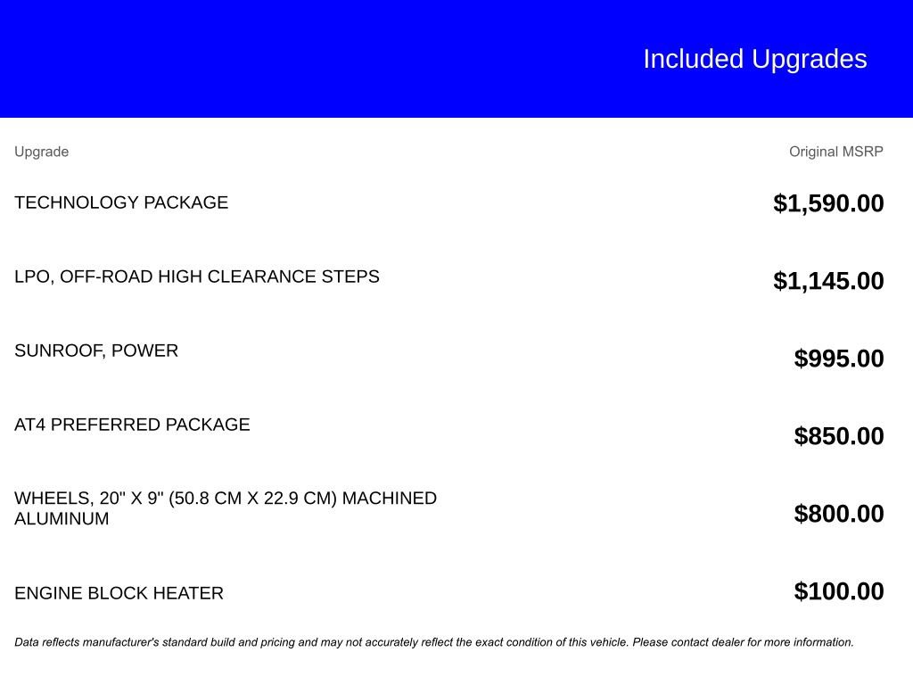 Used 2023 GMC Sierra 1500 AT4 w/ Technology Package AWD/4WD image 8